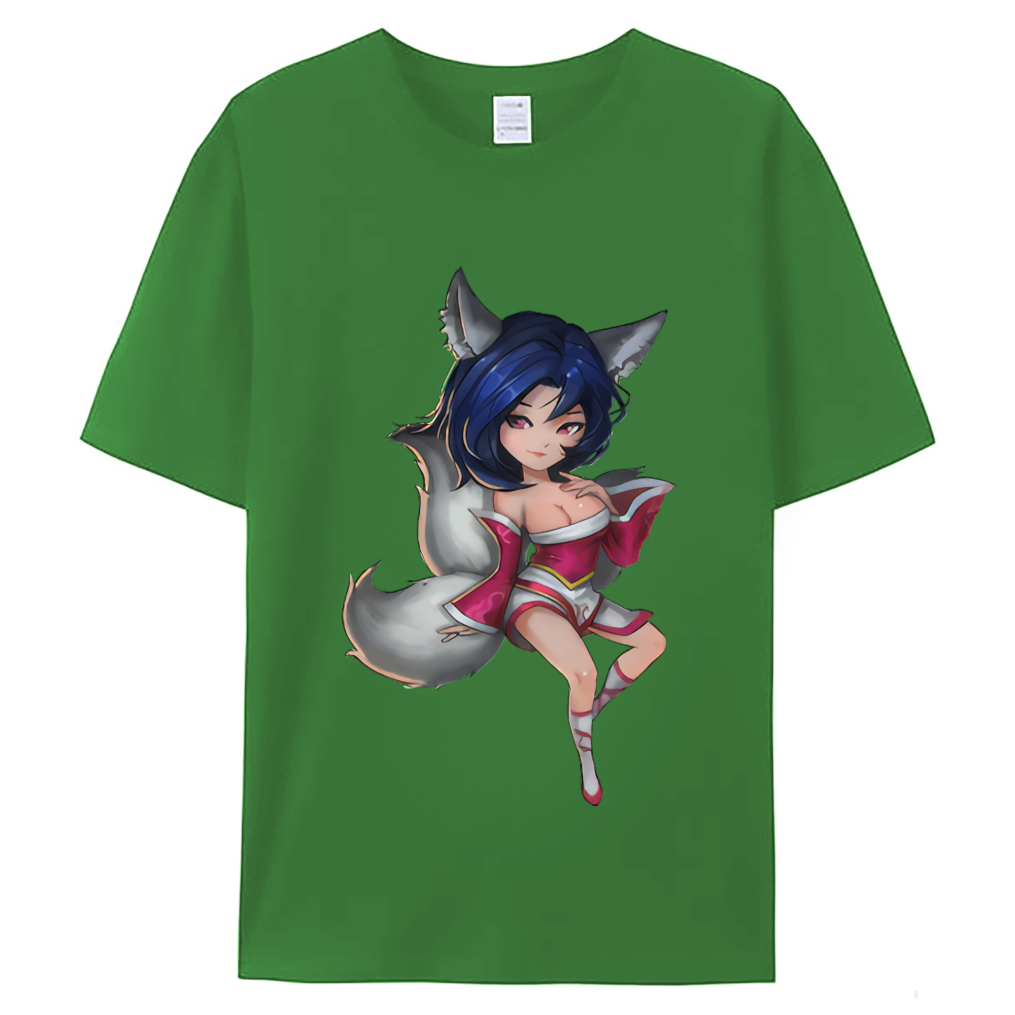（画像用） リーグ・オブ・レジェンド League of Legends LOL レディースカジュアルプリントTシャツ（綿100％）